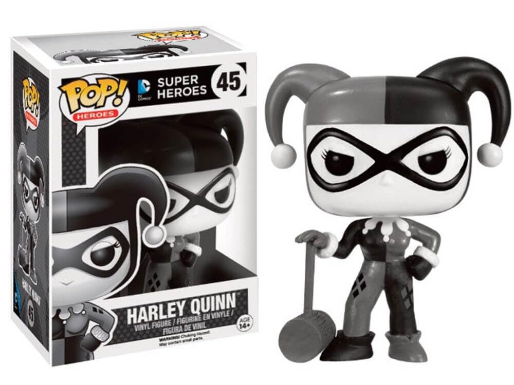 Amazon.com: Funko DC Comics POP! Harley Quinn Black and White