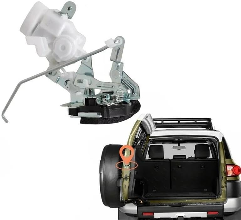 リアテールゲートドアロックアクチュエーター トランクロックラッチ 6911035071 6911035070 に適合 トヨタ FJ