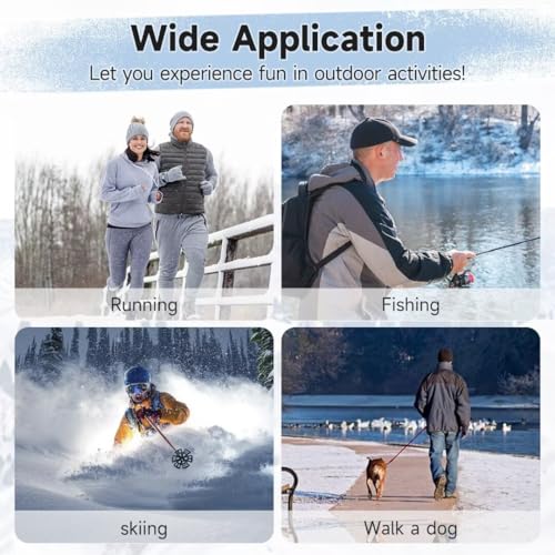 Kovnlo Heated Vest For Men With Battery Pack Included, Soft Fleece Smart Electric Lightweight Heated Jacket thumb #6