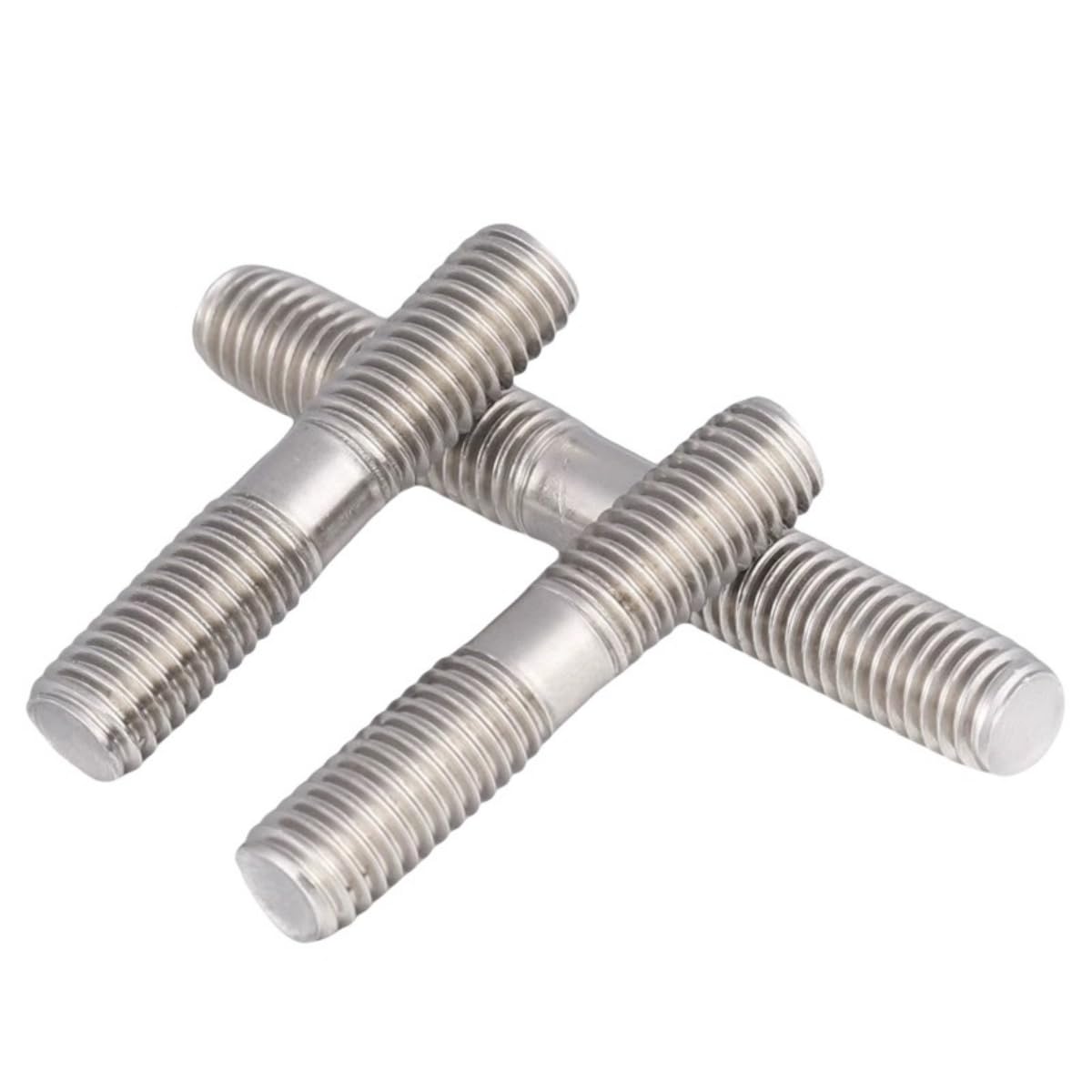 Double End Threaded rods and Studs,304 Stainless Steel Double End Threaded Stud Screw Bolt (M24x300(1pcs))