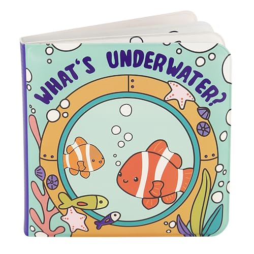 Infantino Bath Book Reusable Color Reveal Ocean Theme