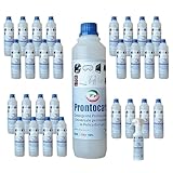 PIP Prontocarb Detergente per Casco Moto e Sci, Made in Italy – Pulitore per Plexiglass, Policarbonato, Visiera, Occhiali e Parabrezza – Rimuove Sporco e Polvere Senza Alcol – 28 Fl x 500ml