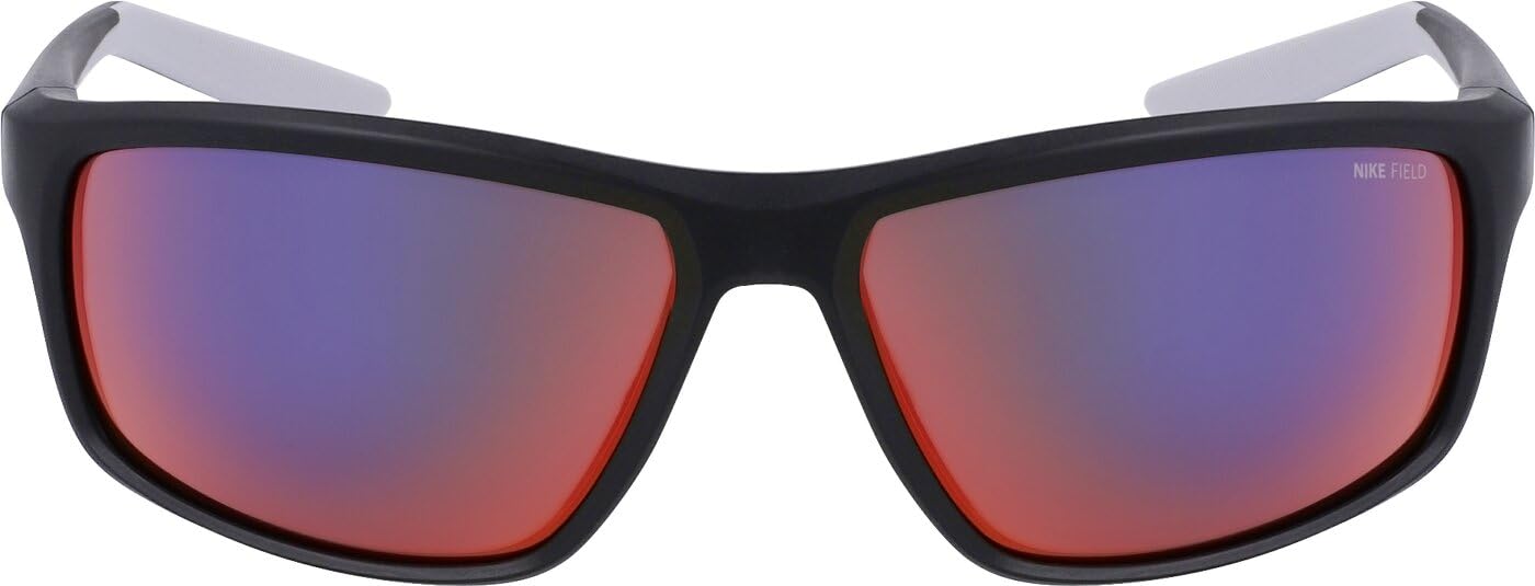 NIKE Unisex Nike Adrenaline 22 Dv2154 Sunglasses, Matte Black/Field Tint, 7 8 UK