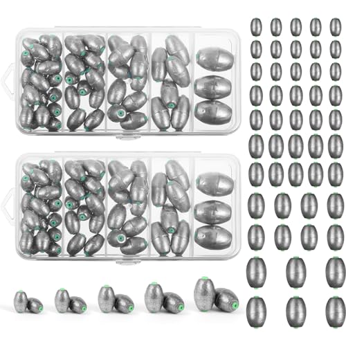 Poen 108-Piece Egg Sinker Kit