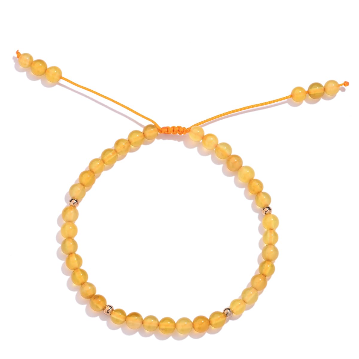 Softones 6mm Natural Stone Anklet for Women Gemstone Ankle Bracelets for Women Healing Energy Crystal Anklets Adjustable(8.5-10 Inches) - Image 10