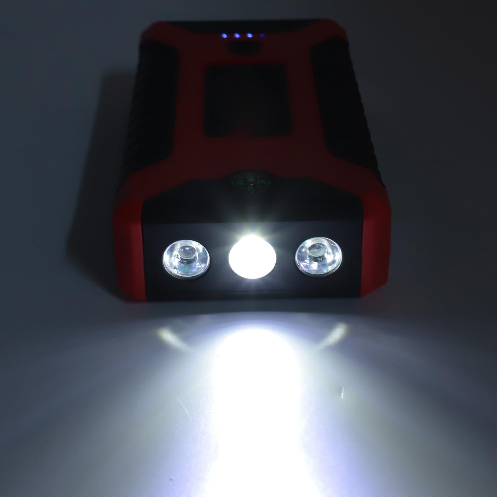 Démarreur de Saut de Voiture, Booster de Batterie de Voiture 1000A 8 Préventions d'urgence Intégrées (Prise UE)