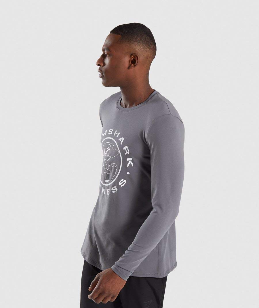 ジムシャーク　ロング Amazon.co.jp: GymShark ジムシャーク レガシー ロングスリーブTシャツ
