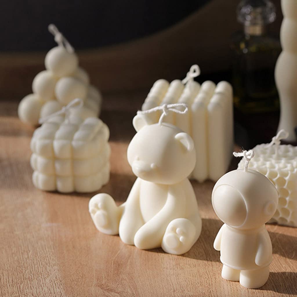 Creative Lotion Kredka Wosk Forma Silikonowa, Mydło 3D Formy do Makin Formy