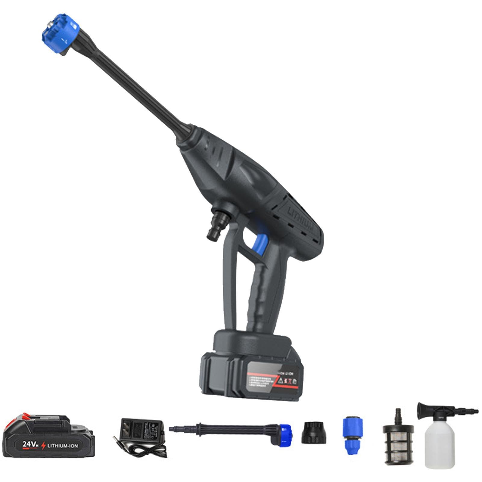 Amazon | コードレス高圧洗浄機、電動洗浄機、ハンドヘルド高圧洗車機