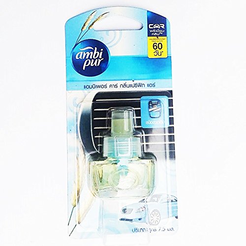 New Refill 7.5 ml Effect 60 Days Pacific Air Aroma Exotic Perfume Ambi Pur Car Air Freshener