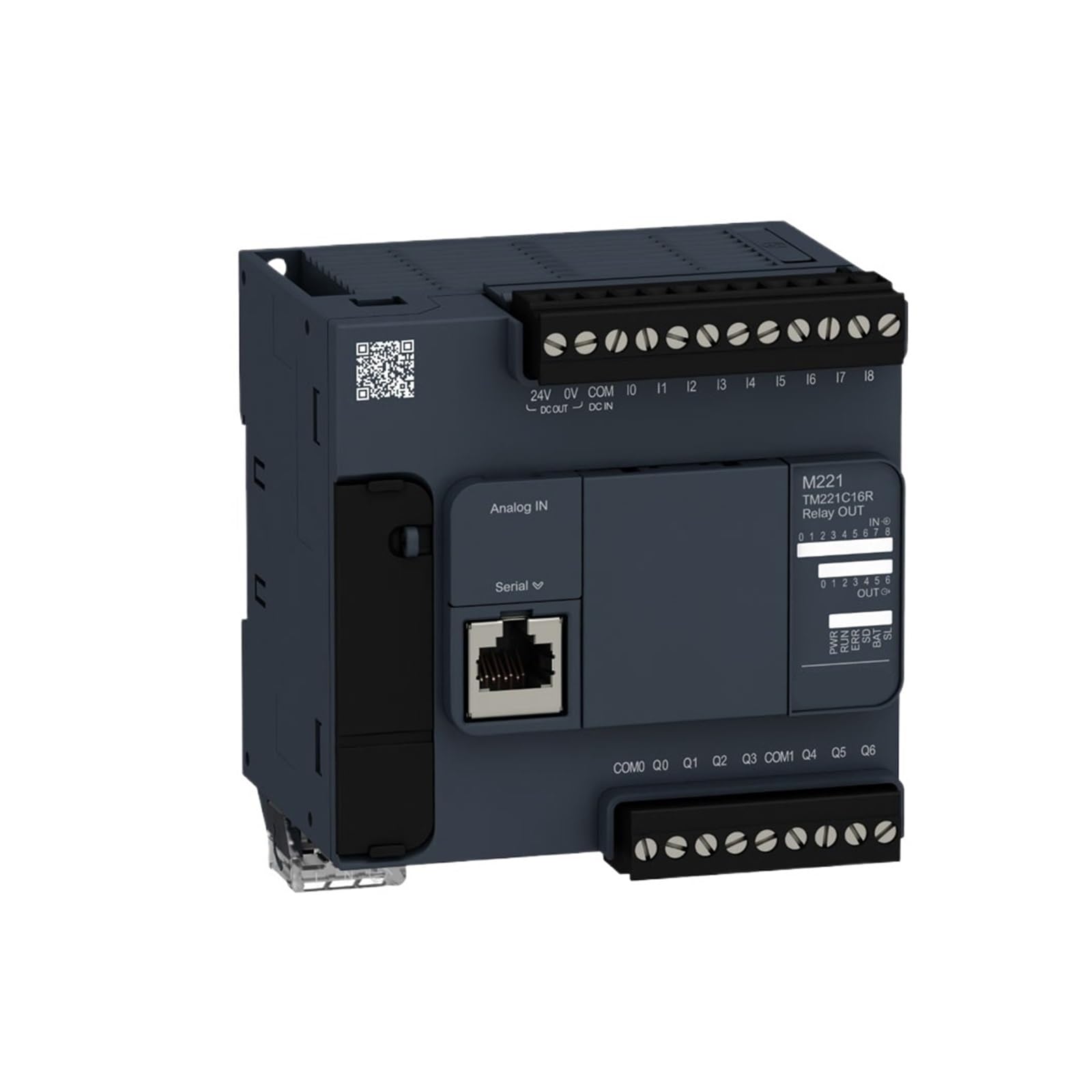 Automate TM221C16T à sorties transistor pour machines industrielles