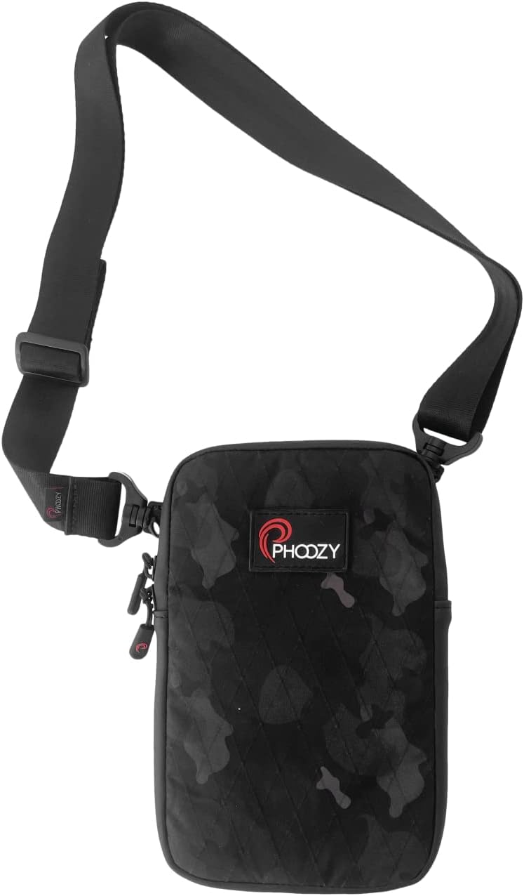 PHOOZY Orion Insulated Tech Pouch For Travel – NASA Insulation Protects Your Phone, AirPods and Other Devices. Weatherproof X-Tech Shell with RFID Blocking Pocket for Complete Protection (BLACK CAMO) PHOOZY Orion Insulated Tech Pouch For Travel – NASA Insulation Protects Your Phone, AirPods and Other Devices. Weatherproof X-Tech Shell with RFID Blocking Pocket for Complete Protection (BLACK CAMO)