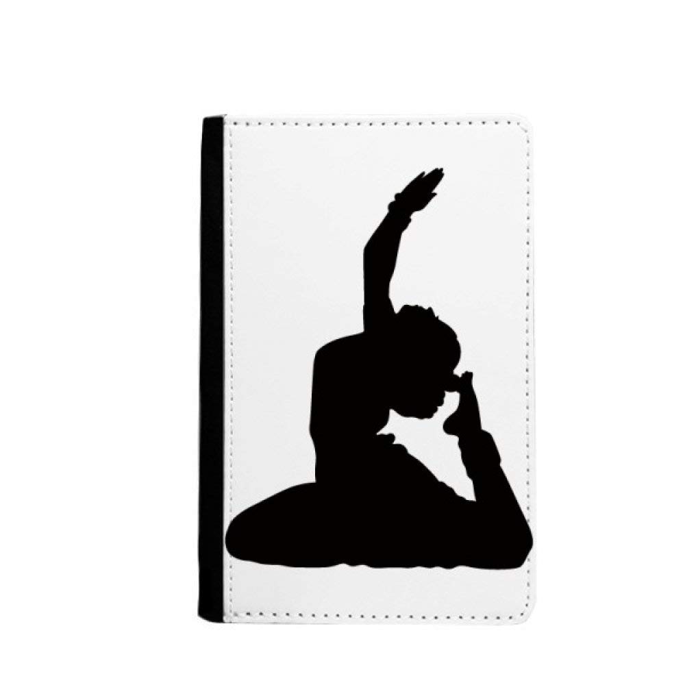 Porte-cartes de yoga motif paon aux finitions soignées et illustrations gravées