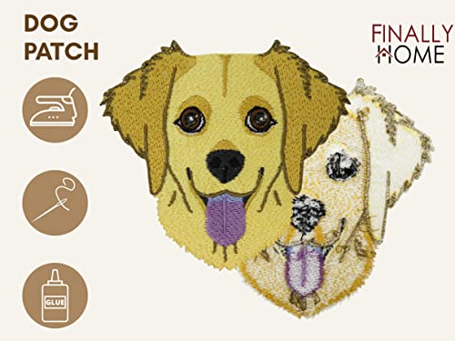 Toppa termoadesiva per cani Golden Retriever