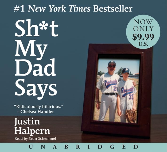 Sh*t My Dad Says Low Price [Audio Cassette] Halpern, Justin and Schemmel, Sean