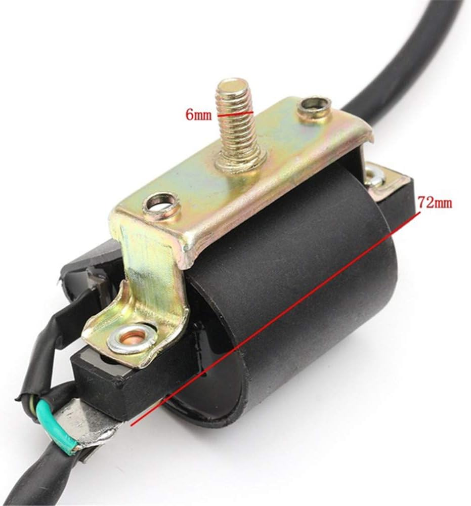 Amazon.com: Electric Start Engine Wiring Harness CDI Coil ...