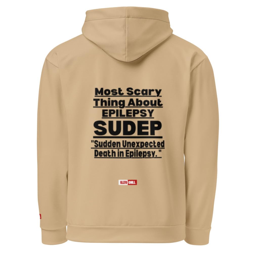 Padaczka bluza oversize z kapturem duma świadomość prezent dla dorosłych z padaczką