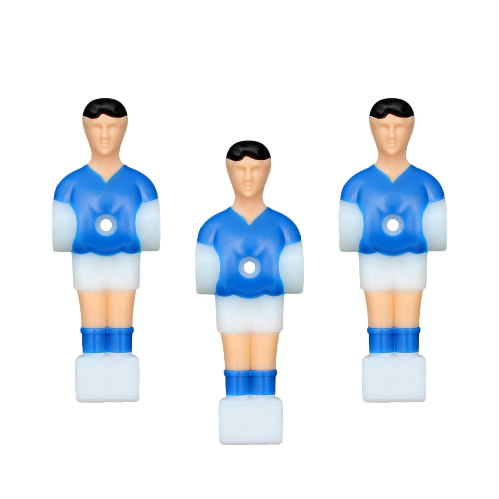 SM SunniMix 3X Soccer Table Men Player Foosball Man Football Tabletop Board Game Table Player Foosball Men for Family Playing Sports Party Indoor Games, Blue