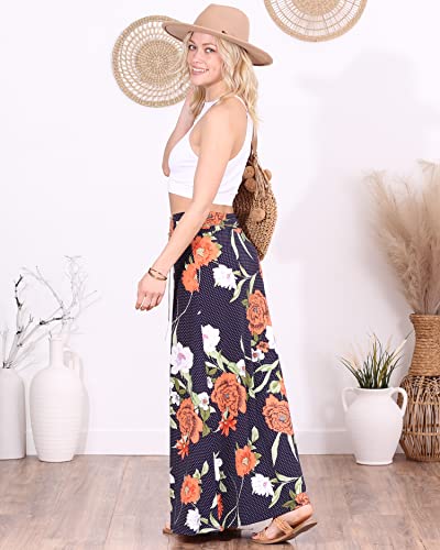 Image of Popana Long Maxi Skirt for Women, Flowy Long Skirts for Women | High Waisted Soft Trendy Rayon, Sundress Convertible Skirt, Long Length Bodycon Maxi Skirt, Petite and Plus Size