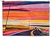 Blue Q Bags, Jumbo Zipper Pouch, Sunset Highway