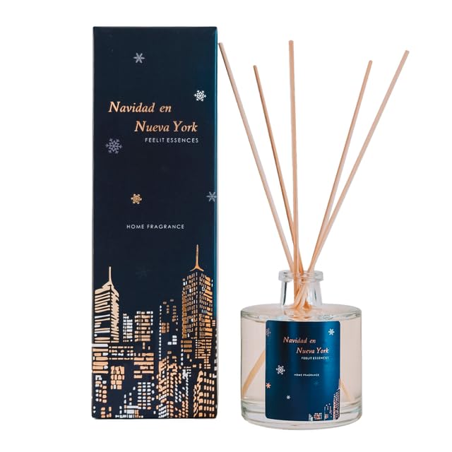 Feelit - Ambientador Mikado - Recuerdo Nueva York - Aroma Navidad...