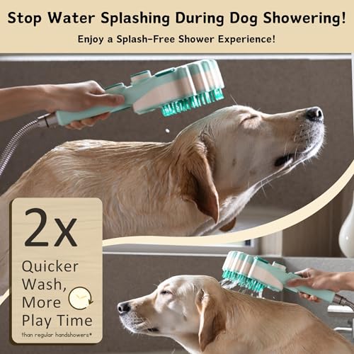 Forlina-Multi-Functional-Dog-Shower-Attachment-One-Handed-Operation-Dog-Shampoo-Brush-With-Low-Joint-Stress-Easy-To-Install-Dog-Bath-Brush-With-Soap-Dispenser-Large - Cucciolini Doodles   Forlina-Multi-Functional-Dog-Shower-Attachment-One-Handed-Operation-Dog-Shampoo-Brush-With-Low-Joint-Stress-Easy-To-Install-Dog-Bath-Brush-With-Soap-Dispenser-Large