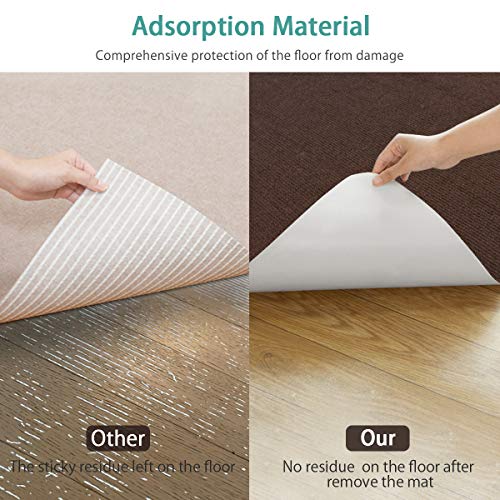 image for SALLOUS Office Chair Mat, Opaque Desk Chair Mat for Hardwood Floors, 0