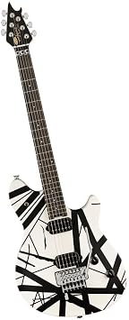 EVH Wolfgang Special Electric Guitar - Satin Striped Black/White