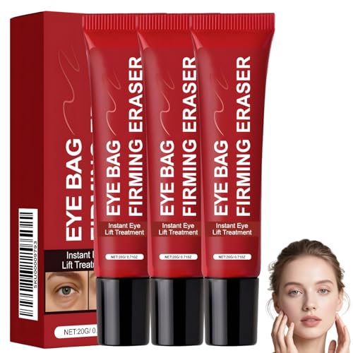 3 Artículos 20 G Saco Antilágrimas De Elevación Instantánea Eye Bag Instant Eraser Crema Antienvejecimiento Ilumina La Tez Reduce Las Líneas De Expresión Rápida Absorción Suave Hidratante Nutritivo