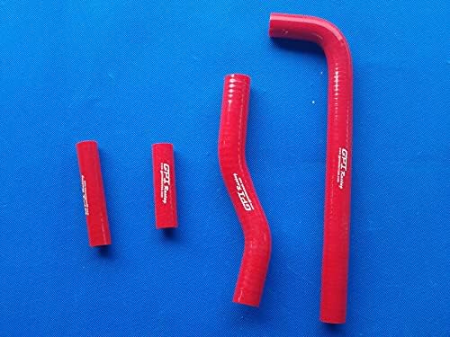 L&R Aluminum Radiator & Hose For Yamaha 2001-2005 YZ250F YZF 250 2001-2006 WR250F RED