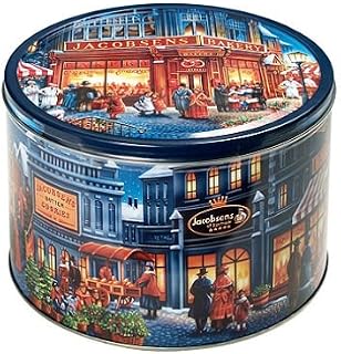 Jacobsen's Danish Butter Cookies Tin (4 lb.) (pack of 2)