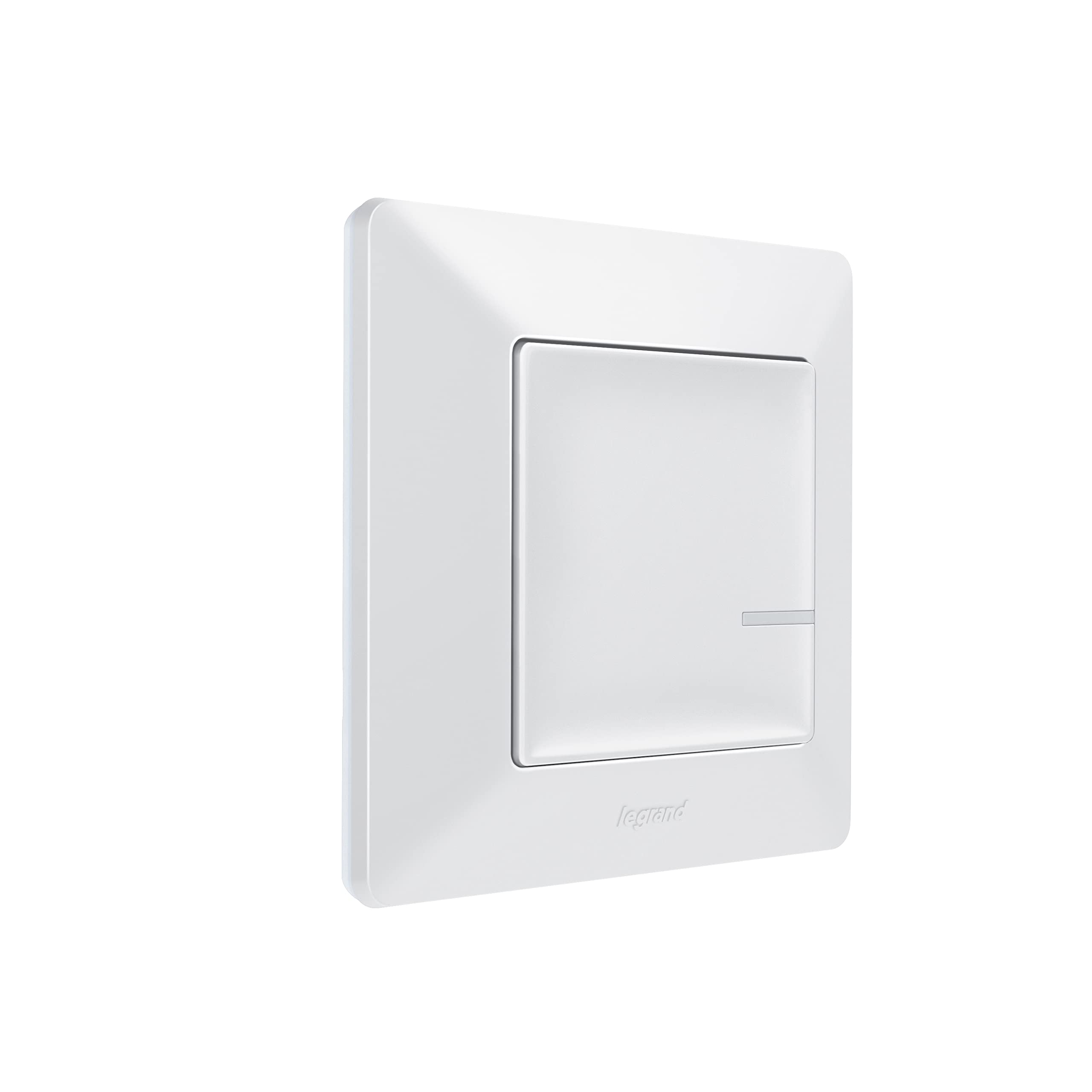 LEGRAND, Valena Life with Netatmo 752185 radiowy nadajnik ścienny, w zestawie bateria, 1 kołyska przełącznika, do radiowych włączników światła/gniazd wtykowych, sterowanie lokalne lub za pomocą
