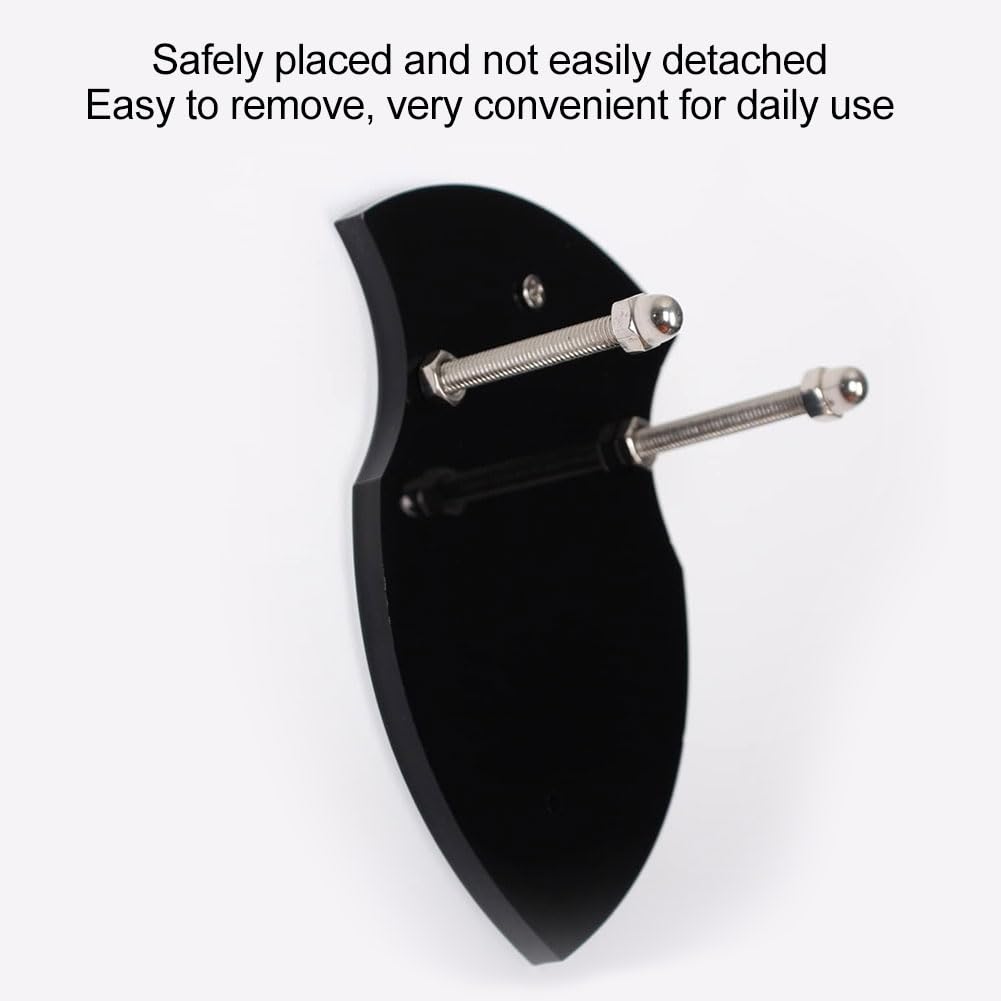 2/Set Sword Hook Wall Mount Samurai Sword Hanger Supporto Display Regolabile per Katana