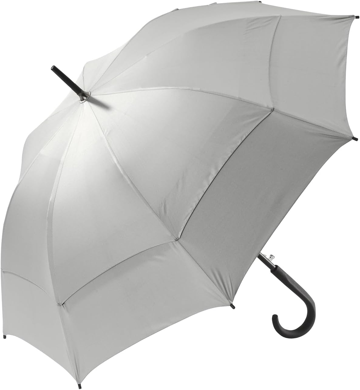 Coolibar Fashion Umbrella - UPF 50+ Sun Protection - Calotta in Silver