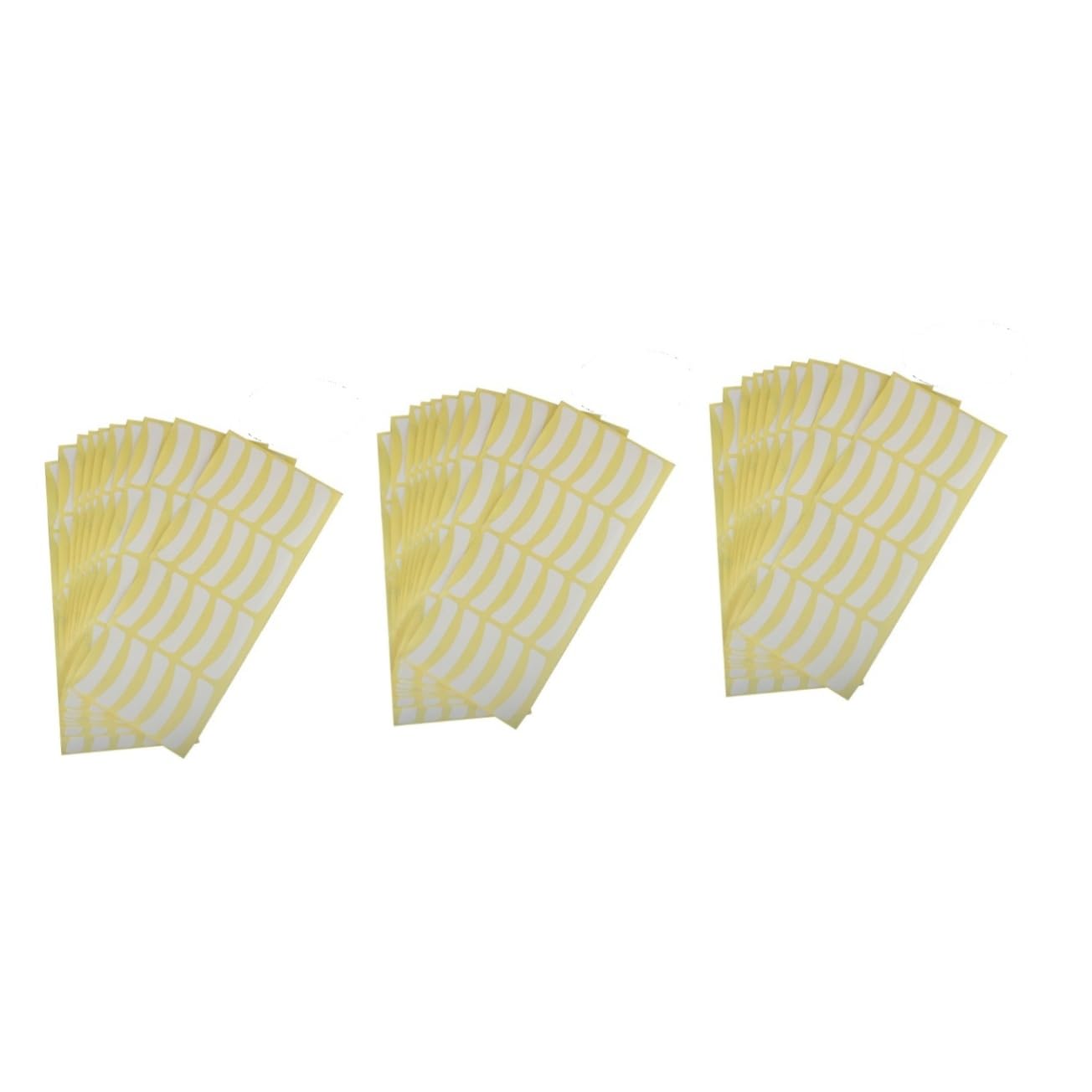 SOESFOUFU 3sets Under Eye Pads for Lash Extensions No-Step Protective Eye-Patch Skincare Mask Absorbent Material 100pcs*3