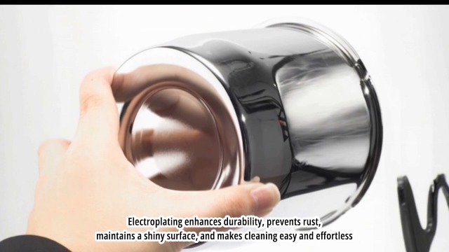 4Pcs 3.37inch Stainless Trailer Wheel Center Caps 3.37" OD 3.03 - View #3