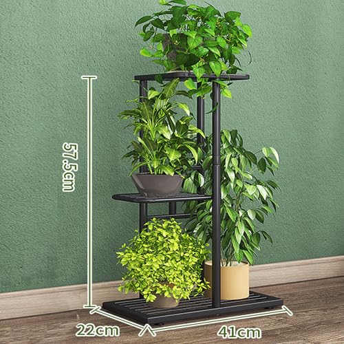 imuounl 3 Tier Metal Plant Stand Indoor Outdoor - Image 3