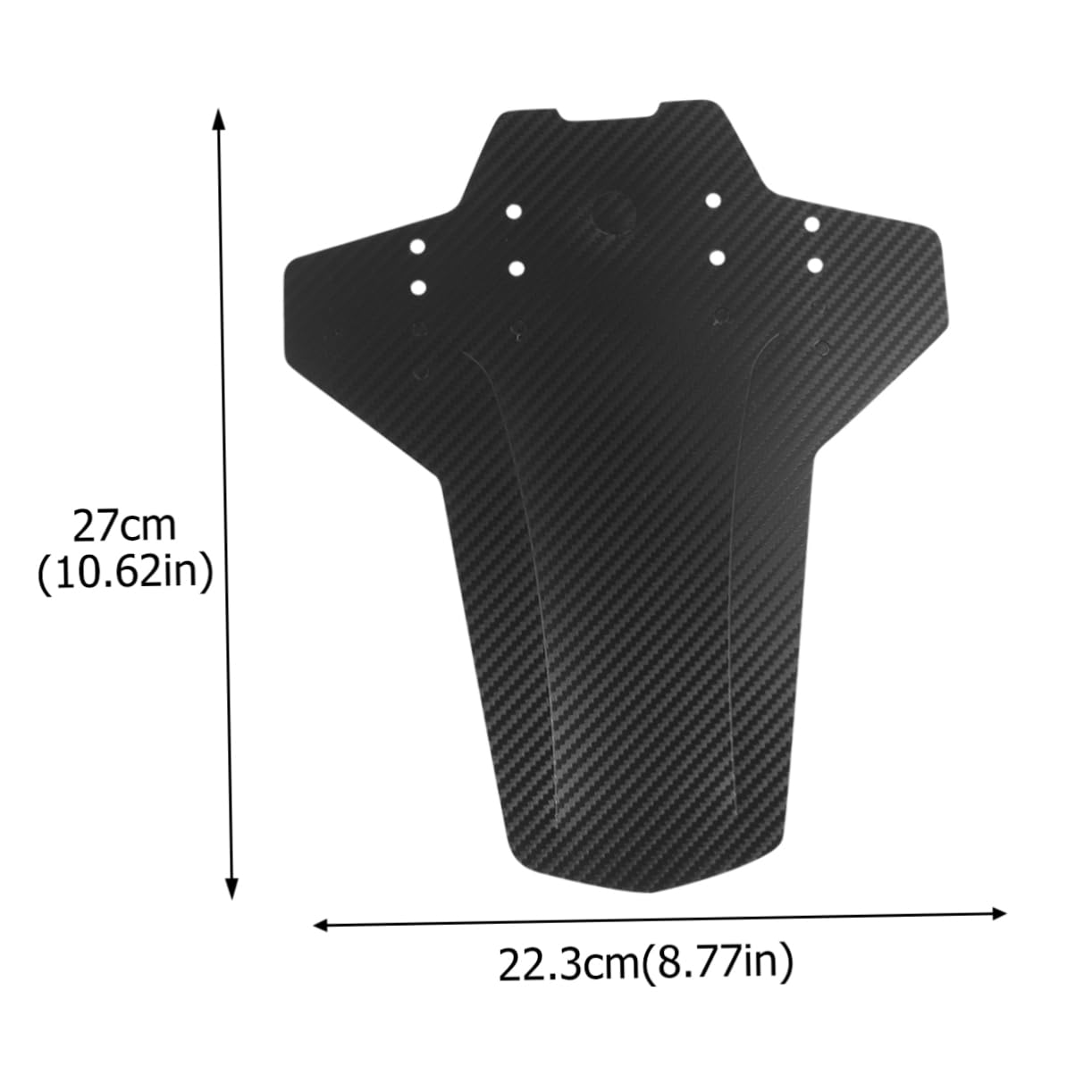 VICASKY Bike Flaps Mudguard for Flexible Tire Mudguard Wings No- Front Rear Stops Water for Safe Riding