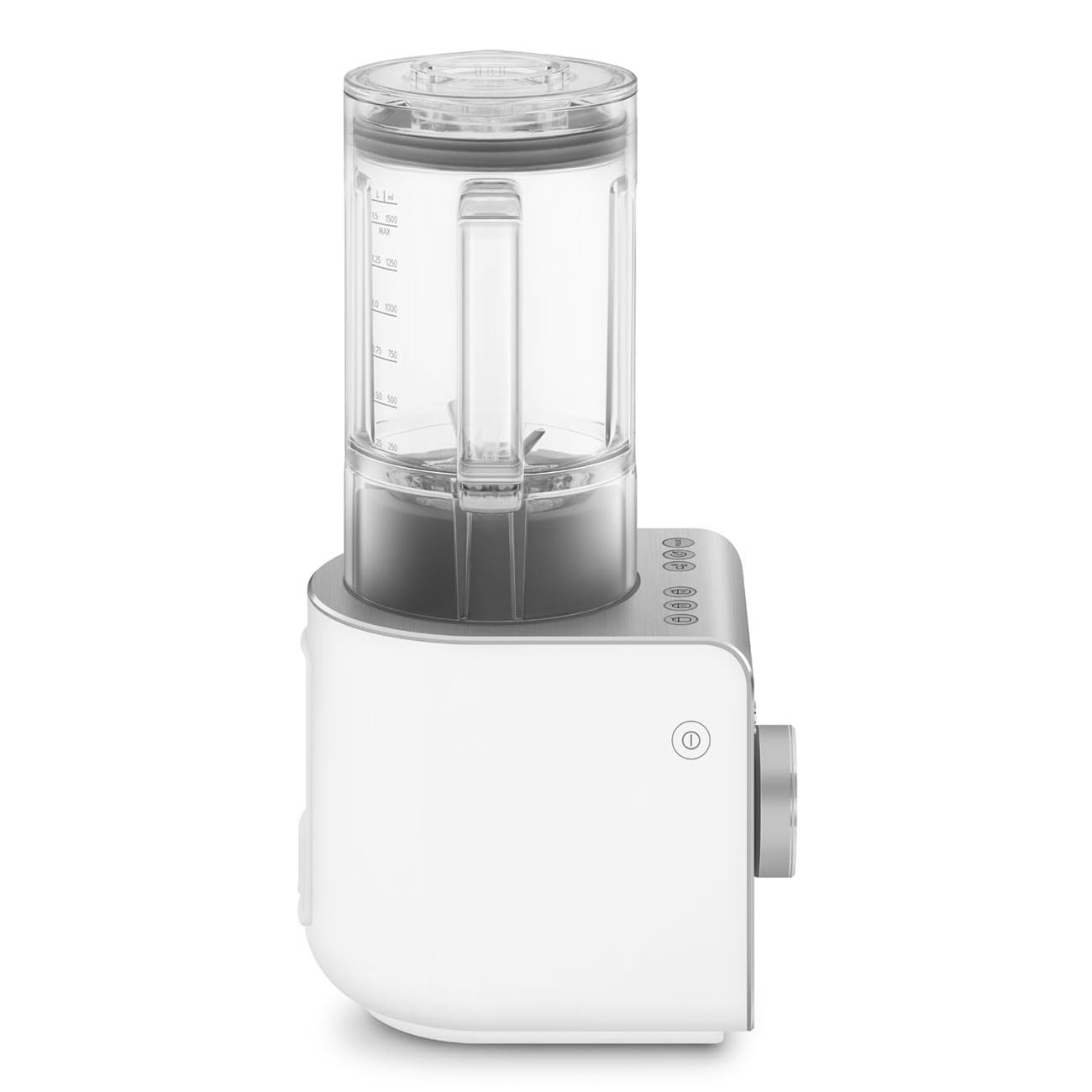 Smeg, Frullatore ad Alte Prestazioni BLC01WHMEU, con Accessori Inclusi e Funzione Pulse, 5 Programmi Preimpostati, 9 Livelli di Velocità, 2 Modalità, Caraffa Rimovibile, Potenza 1400W, Bianco