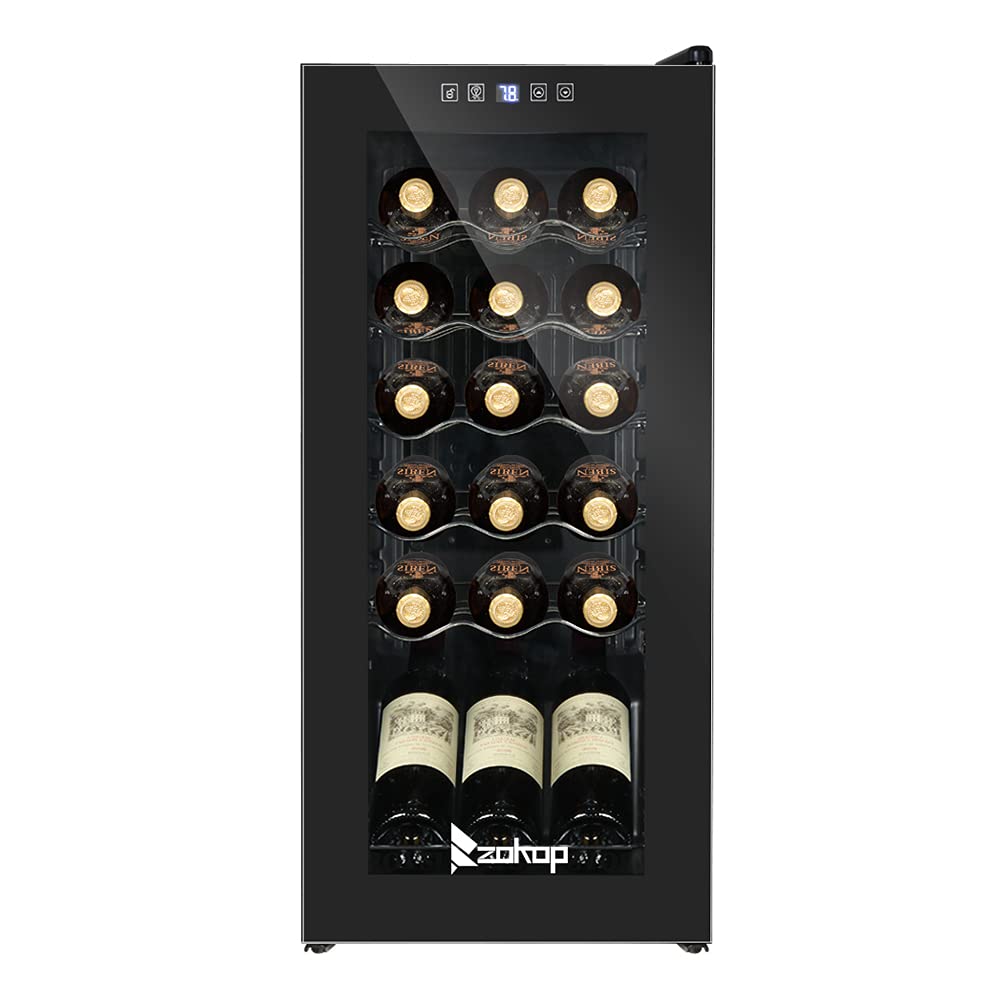 JYOSTORE 1.8 cu ft Wine Cooler Black