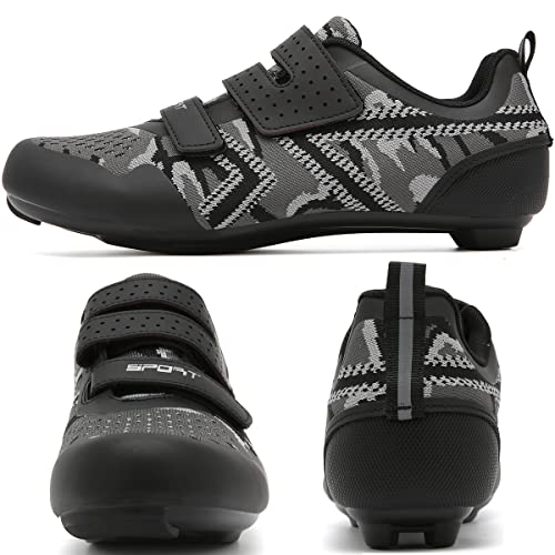 Unisex Cycling Shoes Compatible with Peloton Indoor Riding Road Bicycle with Delta Cleats Outdoor Pedal Bike Shoes4