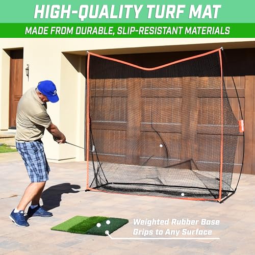 GoSports Tri-Turf XL 24x24 in Mat
