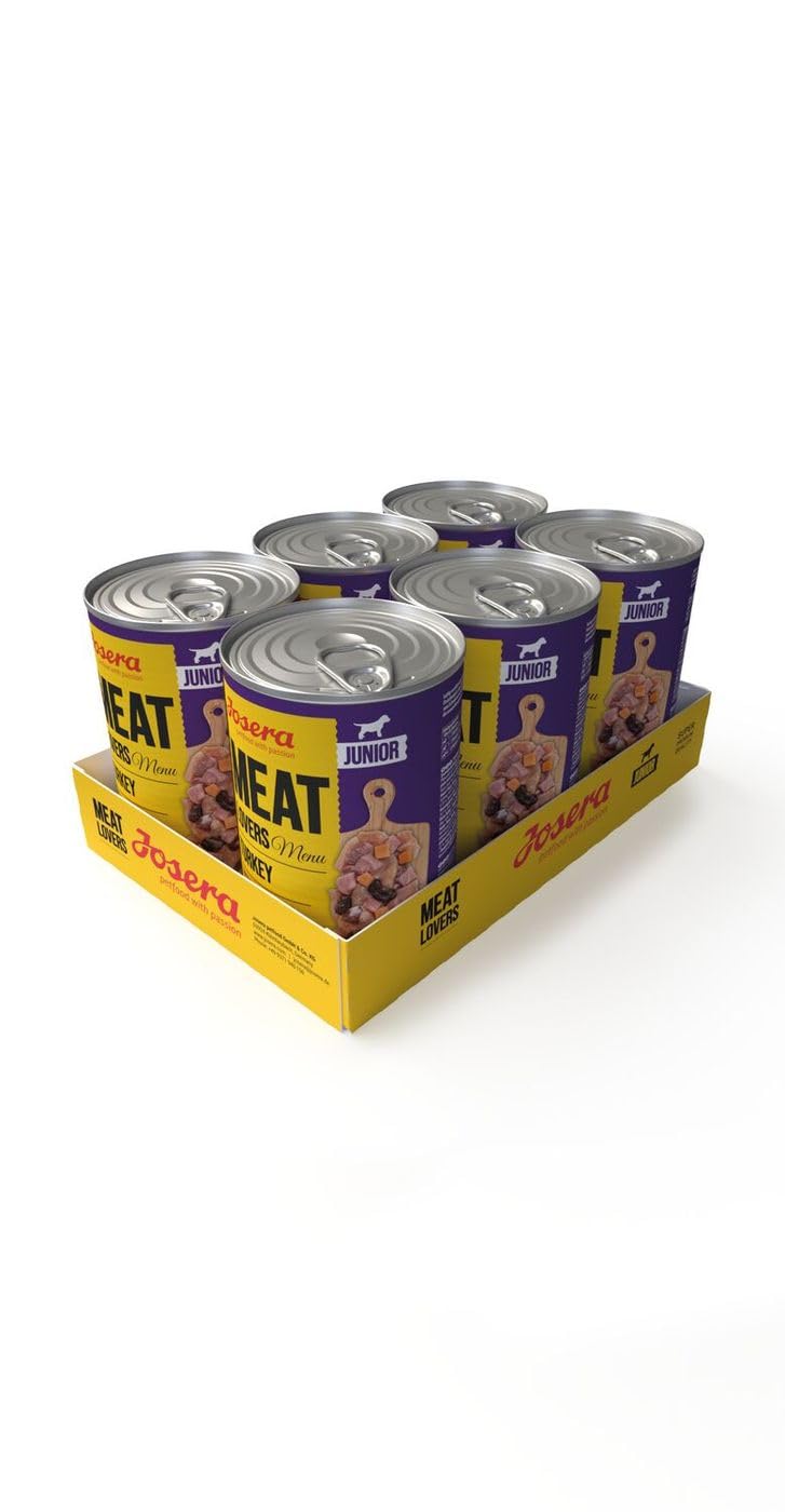 Josera Meat Lovers Junior Menu Turkey | 6 x 400 g