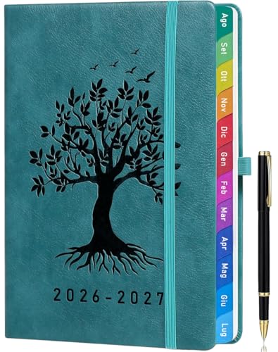 📝 Carta Premium 120 GSM – 180 Pagine: Realizzata con carta spessa da 120 gsm, resistente e anti-trasparenza, ideale per penne e stilografiche. Totale 180 pagine per un utilizzo duraturo.