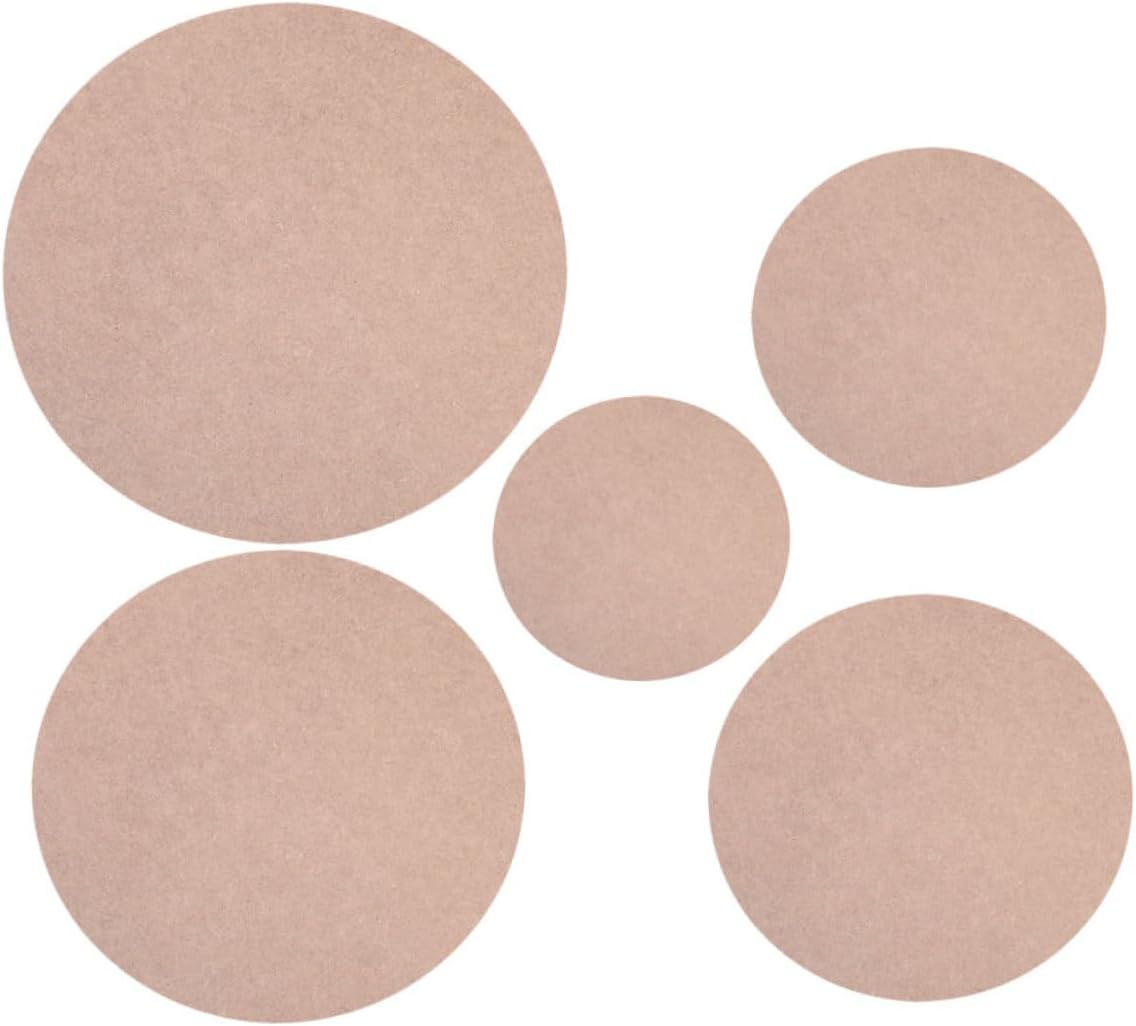 Uonlytech 5pcs Pottery Wheel Bats for Clay Sculpting Balanced Density Boards Pottery DIY Accessory and Drying