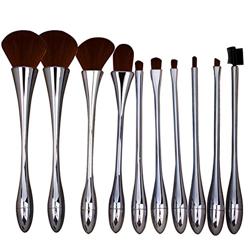 10pcs Nueva cáliz cintura profesional Make Up juego de pinceles de maquillaje Kit Pincel Maquiagem