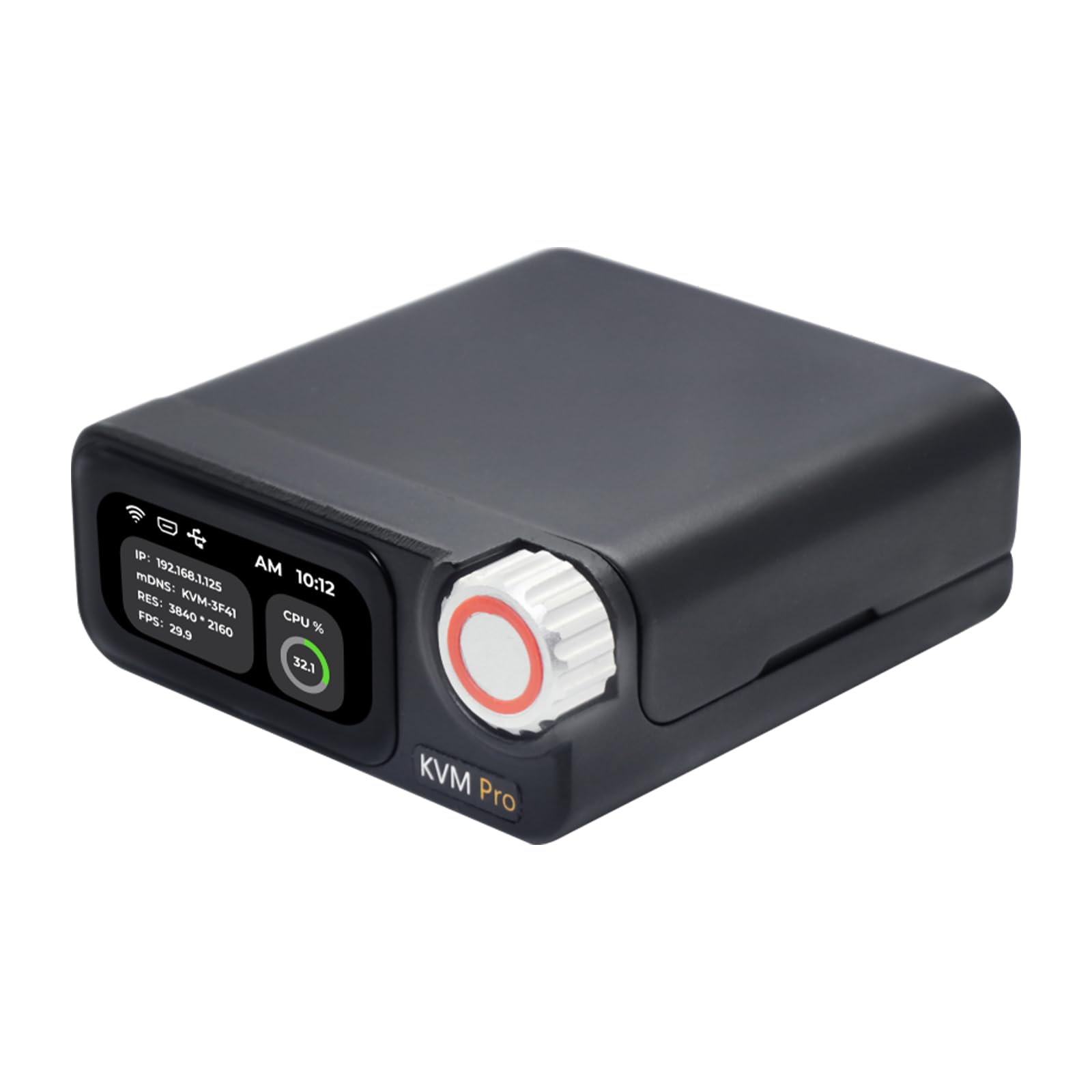 Sipeed NanoKVM Pro Nano 4K KVM sobre IP, 2 x A53 CPU 1 GB LPDDR4X 32 GB eMMC, 1000 M Ethernet POE WiFi 6, para servidor remoto mantenimiento ATX Power Control Batch Management (escritorio, ETH WiFi