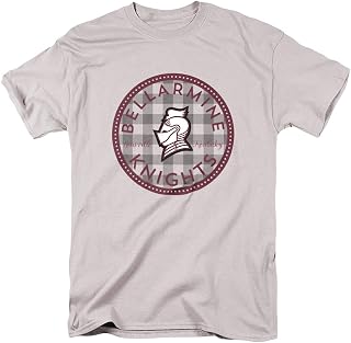 LOGOVISION Official Collegiate Distressed Plaid Badge Short Sleeve Unisex for Men & Women Cotton T Shirt Collection 2