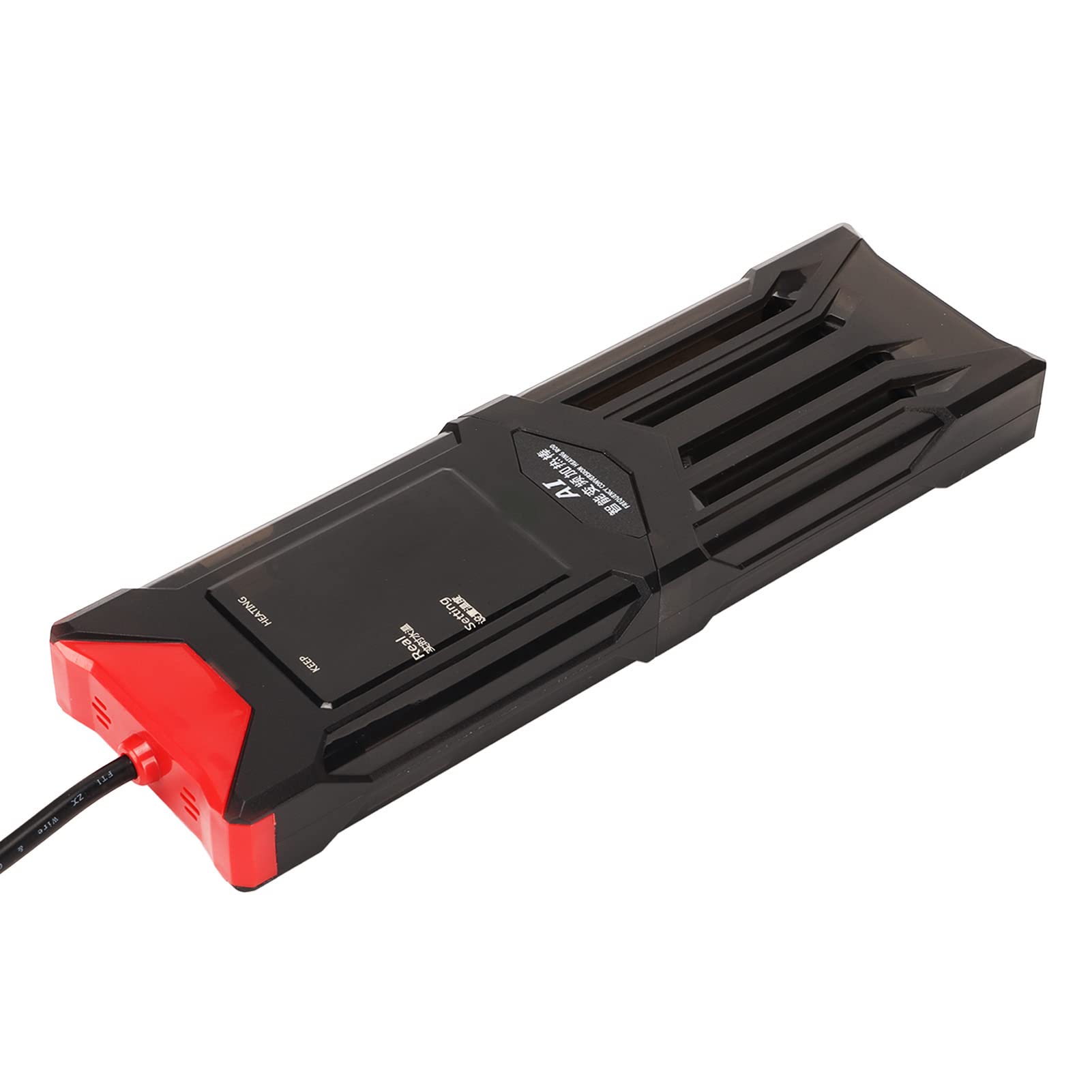 Shanrya Riscaldatore per Acquario, Asta Riscaldante per Acquario Temperatura Costante Automatica Staccabile Monitoraggio in Tempo Reale 2 Pezzi Riscaldamento Rapido per Acqua Dolce (500W)