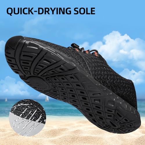 Image of DOUSSPRT Men's Water Shoes Quick Drying Sports Aqua Shoes